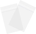 AUEAR, 5"x7" (100 Pack) Clear Plastic Sleeves - Acid Free 1.6mil Crystal Resealable Bags -Fit for 5x7 Art Prints, Photos, Cards & Envelope
