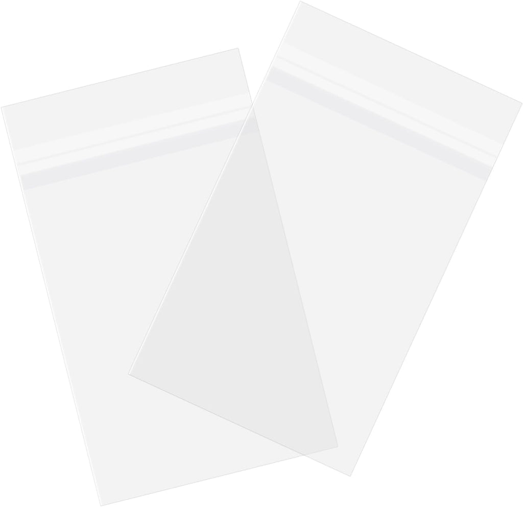 AUEAR, 4"x6" (100 Pack) Clear Plastic Sleeves - Acid Free 1.6Mil Crystal Resealable Bags -Fit for 4X6 Prints, Photos, A1 Cards, Envelopes