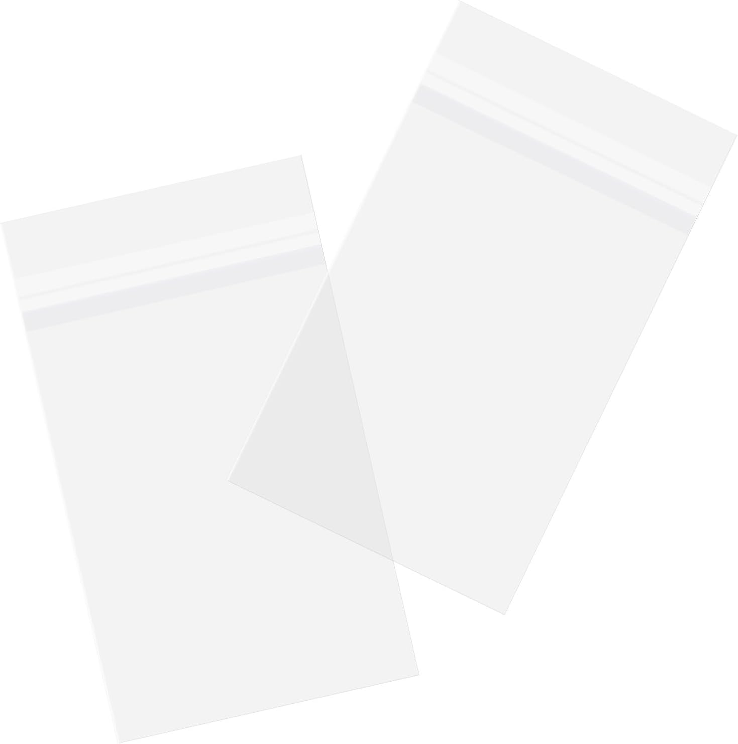 AUEAR, 11"x17" (100 Pack) Clear Plastic Sleeves - Acid Free 1.6Mil Crystal Resealable Bags -Fit for 11x17 Inches Paper, Art Works, Posters