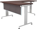 OBEX Acoustic Table Mounted Modesty Desk Privacy & Sound Absorbing Panel for Office Cubicles, 24" x 42", Slate