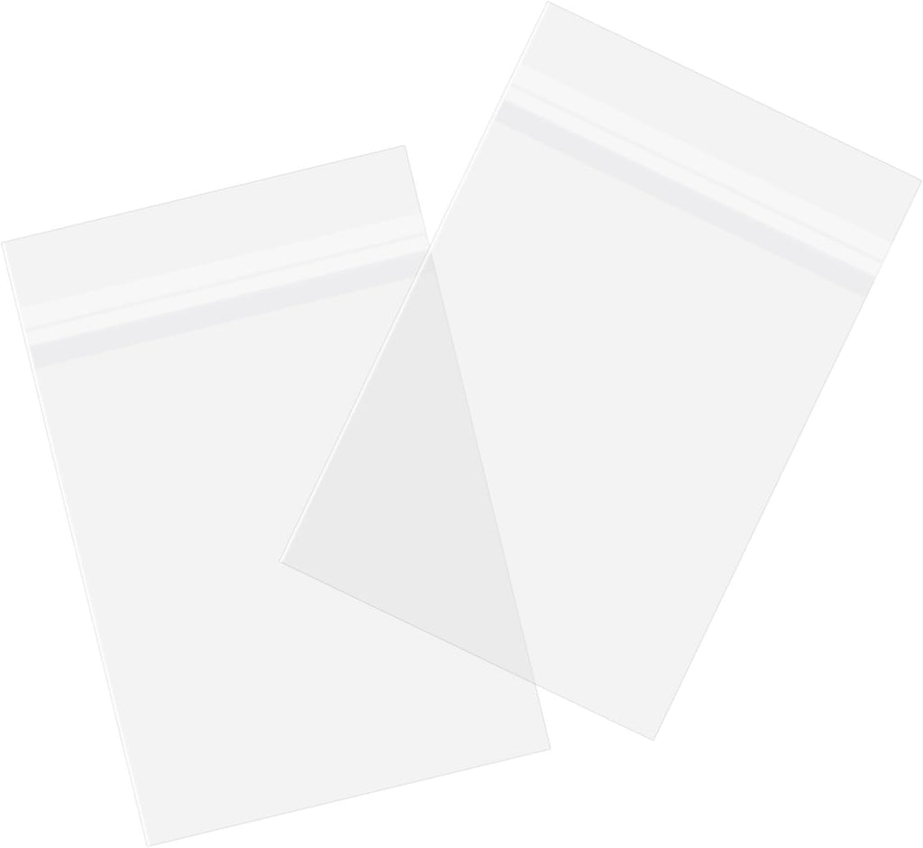 AUEAR, 9"x12" (100 Pack) Clear Plastic Sleeves - Acid Free 1.6Mil Crystal Resealable Bags -Fit for 9X12 Art Prints & Photos, A4, Letter Sized Documents