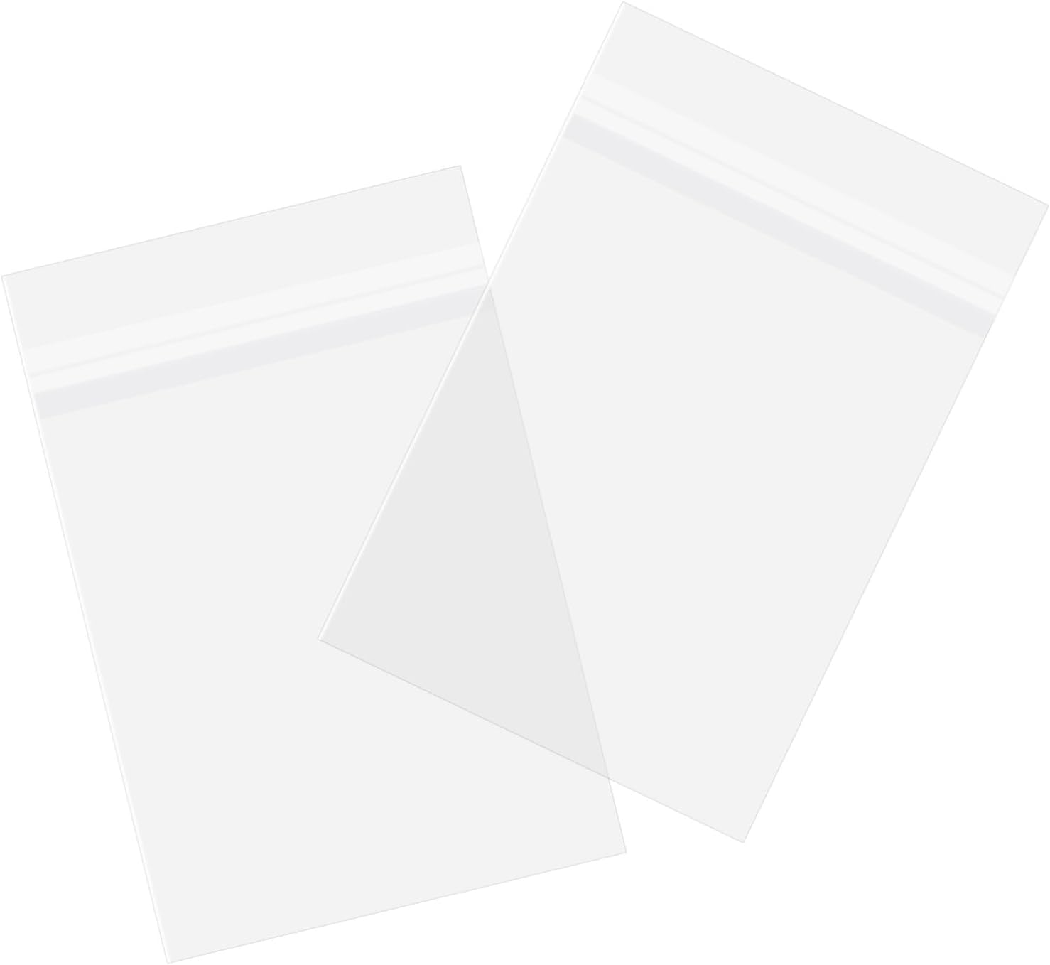 AUEAR, 9"x12" (100 Pack) Clear Plastic Sleeves - Acid Free 1.6Mil Crystal Resealable Bags -Fit for 9X12 Art Prints & Photos, A4, Letter Sized Documents