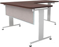 OBEX Acoustic Table Mounted Modesty Desk Privacy & Sound Absorbing Panel for Office Cubicles, 12" x 66", Overcast