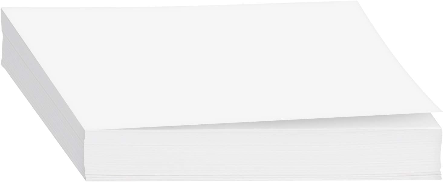 Half Letter Size - 8.5 x 5.5 Inches Copy Paper, White Memo Sheets, 20lb Paper, 500 Sheets Per Pack (8.5 x 5.5)