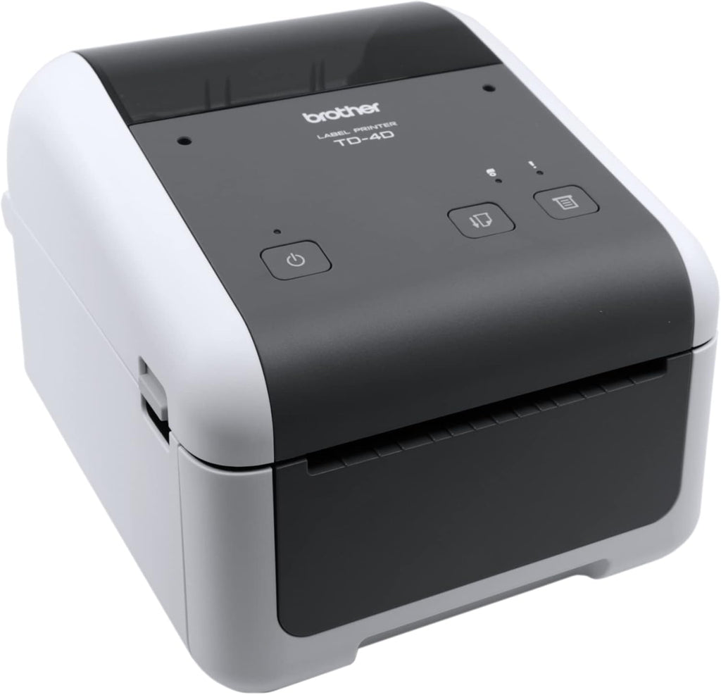 Brother TD-4520DN Entry Level Direct Thermal Desktop Printer, Print Labels and Receipts, 300 dpi, 6ips, USB 2.0