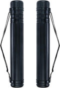 TRANSON 2-Pack Small Poster Tube Storage 17“ to 27” Extendable for Documents Blueprints Artworks Scrolls