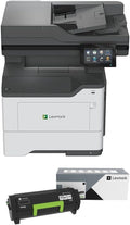 Lexmark MX532adwe Monochrome Laser All-in-One Printer, Duplex, 4.3-inch Color Touch Screen, Up to 46 ppm (38S0820) Bundle with 66S1000 Black 5K Yield Toner Cartridge