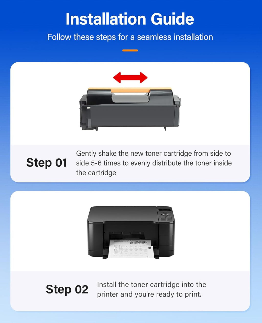 4600 4620 4622 Toner Cartridge Black 1-Pack High Capacity Replacement for Xerox 106R01535 Compatible with Xerox Phaser 4600 4620 4622 Laser Printer Copier Copy, 30,000 Pages Monochrome Ink