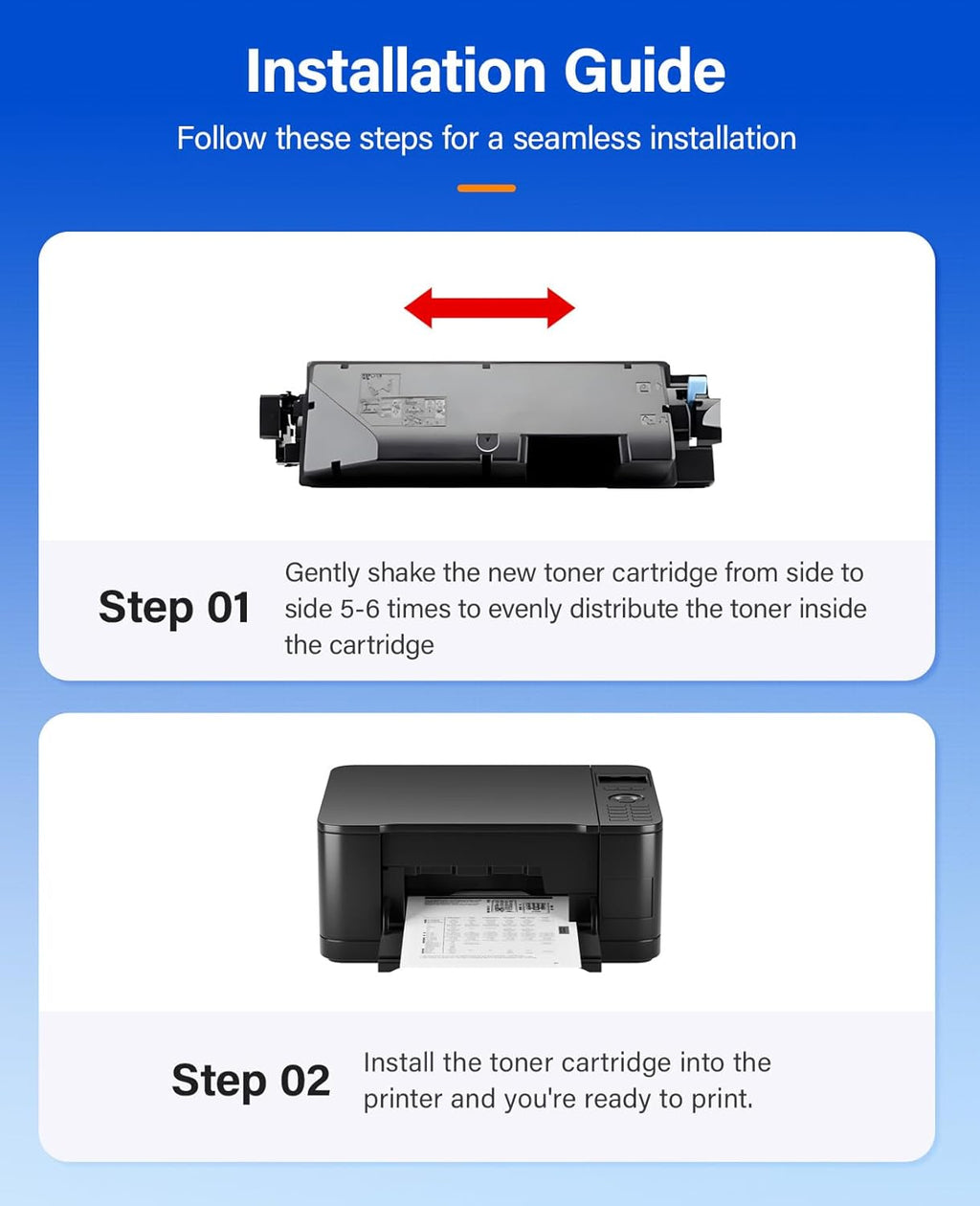 TK-5152 TK5152 Toner Cartridges 4Pack High Yield Replacement for TK-5152K TK-5152C TK-5152M TK-5152Y Compatible with Kyocera ECOSYS M6035cidn M6535cidn P6035cdn Laser Printer Black Cyan Magenta Yellow