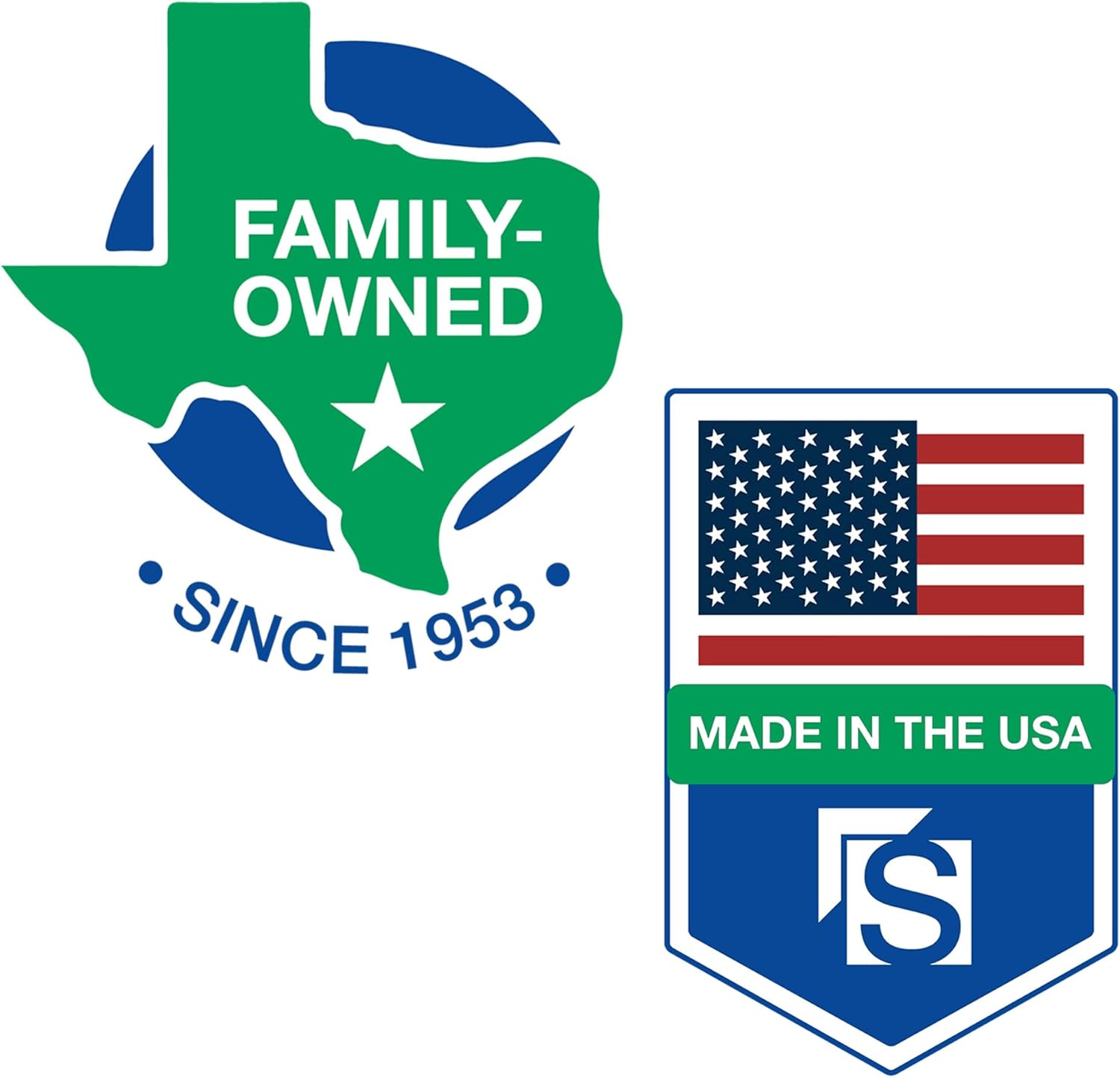 Samsill 2 Inch 3 Ring Binders, Made in USA, Economy Round Ring, Clear View Cover, 425 Sheet Capacity - for School, Home, Office - Assorted, 4 Pack