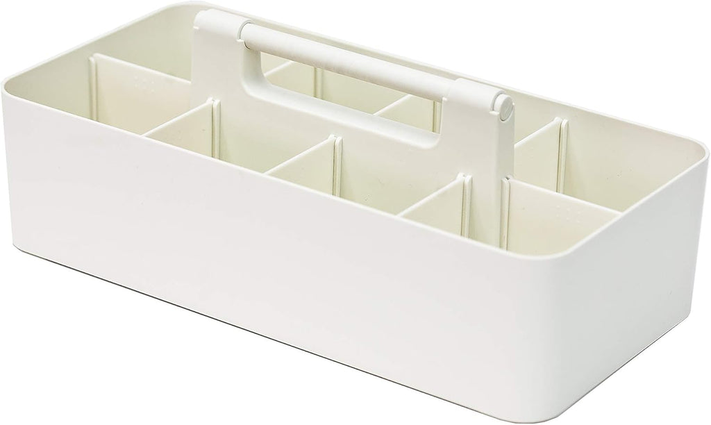 New Office Storage Portable Organizer DIY basket Caddy -MADE IN USA (Ivory)