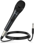 Fifine Karaoke Microphone, Dynamic Vocal Microphone for Speaker, 6.35MM Wired Handheld Mic with On and Off Switch and 14.8ft Detachable Cable-K6