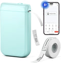 Label Maker, Bluetooth Label Makers Compatible with Phone, Label Maker Machine with Tape, Mini Label Maker for Family School, Label Machine with Lots of Style Templates Easy to Use
