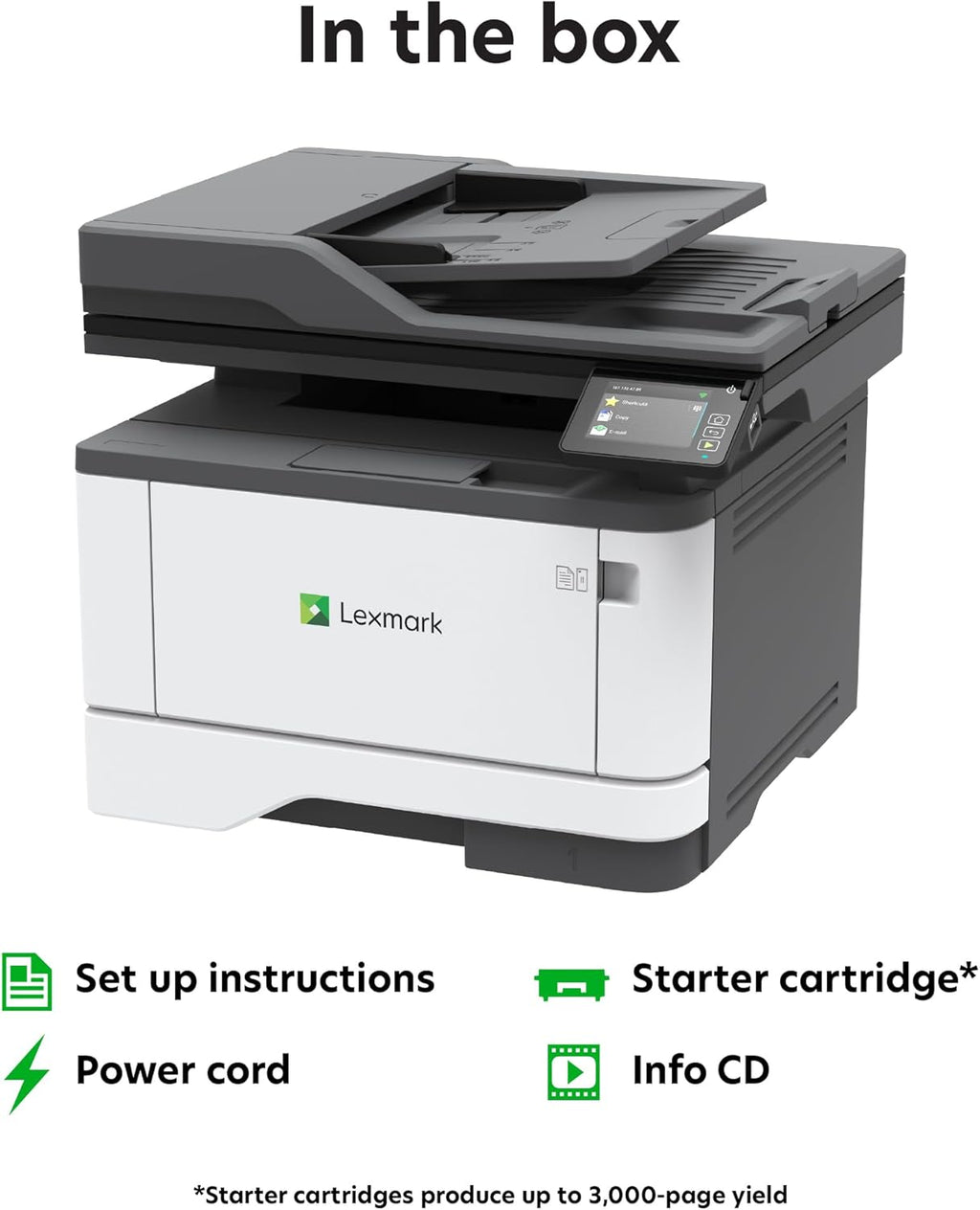 LEXMARK MX431adn Laser Multifunction Printer - Monochrome(29S0200)