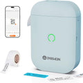 Label Maker Machine with Tape, D11s Bluetooth Label Maker Waterproof Labels, Portable Mini Label Printer with Various Templates for Home Office School, Blue