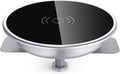 i.VALUX Embed in Desk Wireless Charger,15W Fast Charging Pad Phone Charger,Hidden Desk Grommet Qi Charging Station Compatible with iPhone 17/Air/16/15/14/13/12/11/11 Pro/8/Xs Max/XR/Galaxy S22/S21