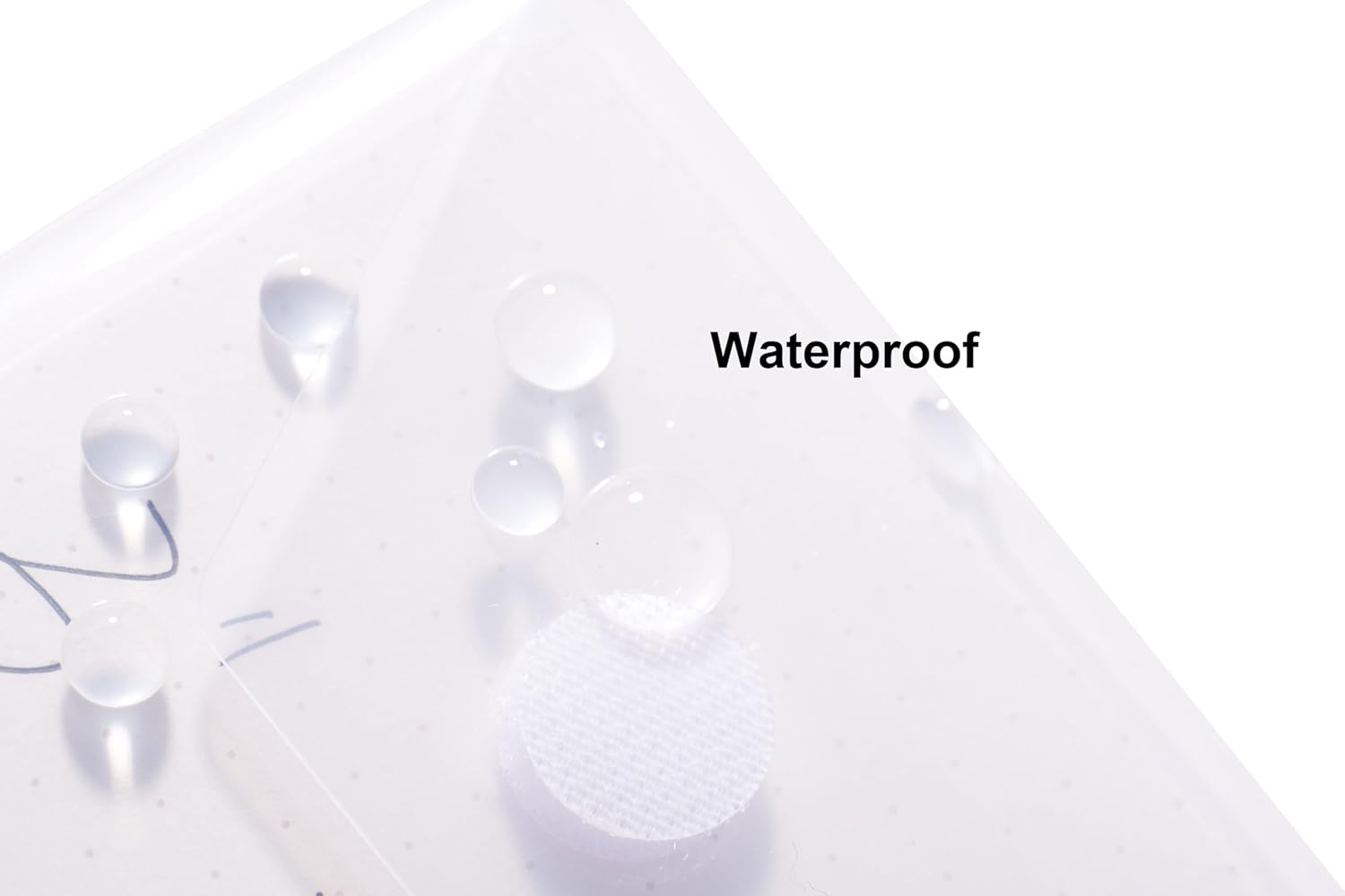 3’’ x 5’’ Vertical Plastic Envelopes Hook Loop Closure Coupon Receipt Sticker Holder 20 Pack