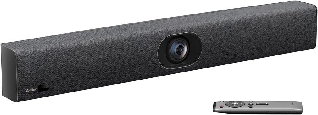 Yealink UVC40 E2 USB Conference Room Camera System 4K Video Conference Camera 120° Wide-Angle Lens 8 Microphone 5W High-Fidelity Speaker Auto Framing Speaker Tracking Compatible with Microsoft, Zoom