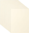 100 Sheets Cream Cardstock 8.5 x 11 Off White Paper, 75lb Premium Ivory Paper Card Stock for Wedding Invitations, Crafting, Memus, Cards Making, Certificate, Business Cards