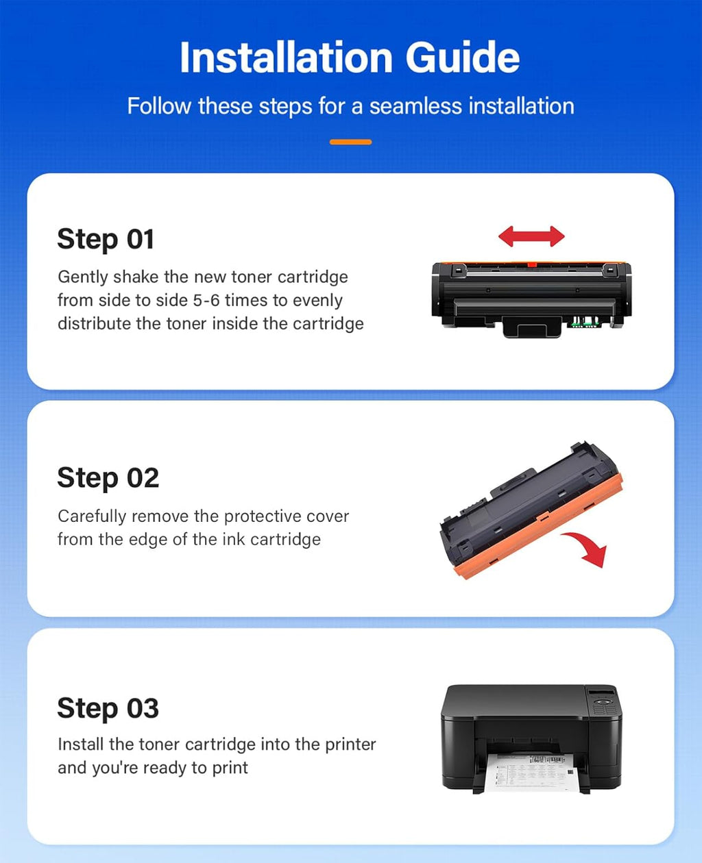 B205 B210 B215 Toner Cartridge Black 2-Pack High-Yield Replacement for Xerox 106R04346 106R04347 Toner Compatible with Xerox B210 B205 B215 B210DNI B205NI B215DNI Laser Printer Ink All-in-One Copier