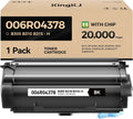 B310 B315 B305 006R04378 Black Toner Cartridge High-Yield with chip 1-Pack Replacement for Xerox 006R04376 006R04377 Toner Compatible with Xerox B310 B310DNI B305 B305DNI B315 B315DNI Printer Ink Copy