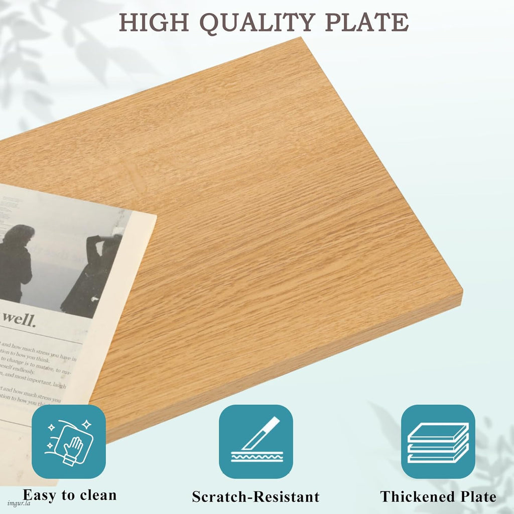 TEAMIX 42 inch Dual Monitor Stand Riser with 2 Drawers- Length and Angle Adjustable 3 shelf Riser with Storage Desk Organizer Computer Monitor Stand for 2 Monitors/Laptop/PC,Screen/TV Stand Riser