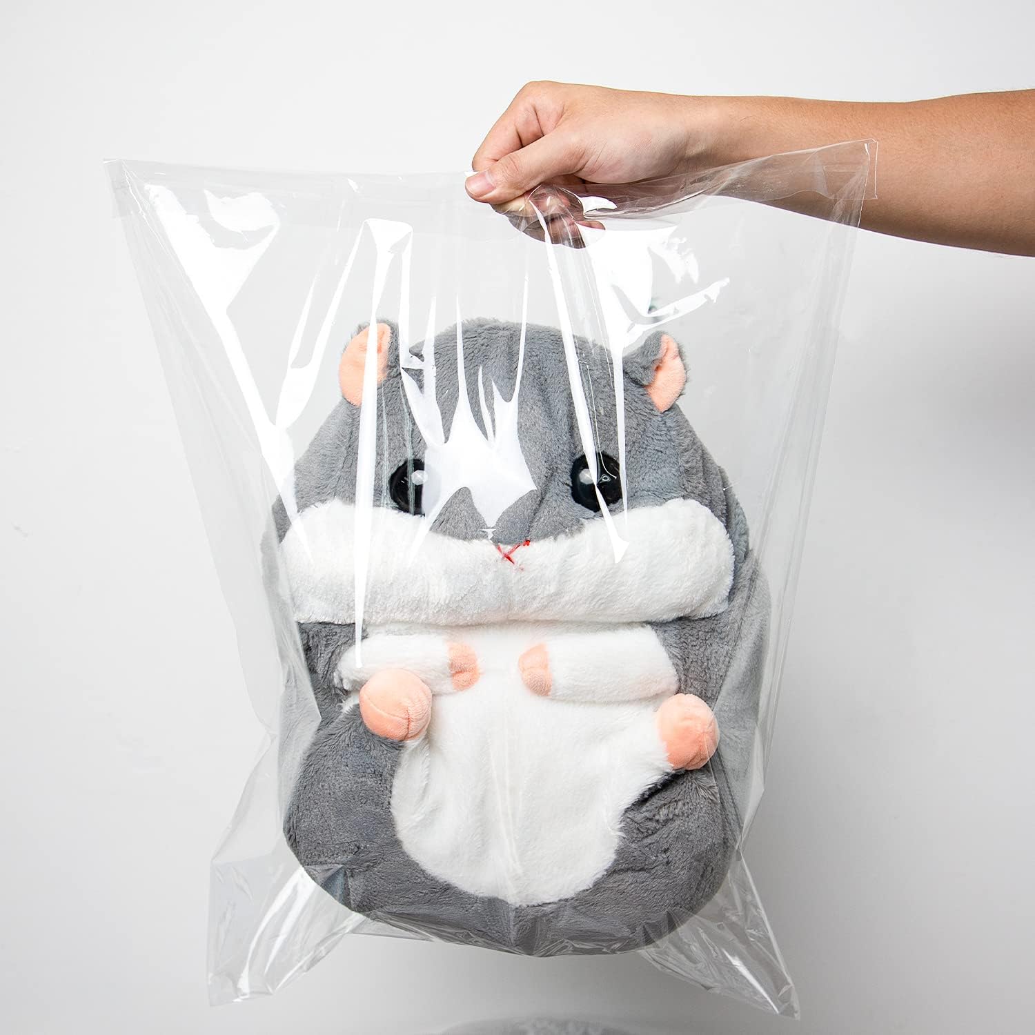 AUEAR, 16x20 (100 Pack) Clear Plastic Sleeves - Acid Free 1.6mil Crystal Resealable Bags -Fit for 16x20 Art Prints, Photos, Clothing