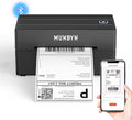 MUNBYN Bluetooth Thermal Label Printer, 130B Wireless 4x6 Shipping Label Printer for Shipping Packages Small Business Office or Home, Compatible with iPhone Android iPad Windows macOS Chrome Etsy eBay