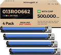 013R00662 Drum Unit Set 4-Pack Black Cyan Magenta Yellow Replacement for Xerox Workcentre 7525 7530 7535 7545 7556 7830 7855 7970 7835i 7845i AltaLink C8030 C8035 C8045 C8055 C8070 Printer Image-Drum