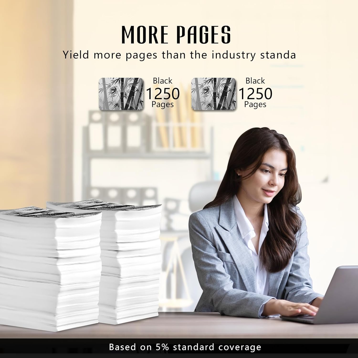 910 XL 910XL Black Ink Cartridges for HP Printers Replacement for HP 910 910XL HP910XL Ink Cartridge Combo Pack for HP 910 Ink for OfficeJet Pro 8020 8025 8028 8035 8030 OfficeJet 8010 8022 8015 8018