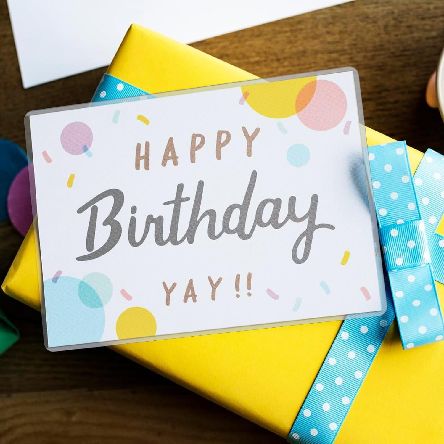 5" x 7" Photo Postcard Protectors, Rigid Hard Print Protectors, Clear Waterproof Protectors, Paper Sleeves Photo Plastic Sleeves Document Holder, Memories and Collectibles Storage (30 Pack)