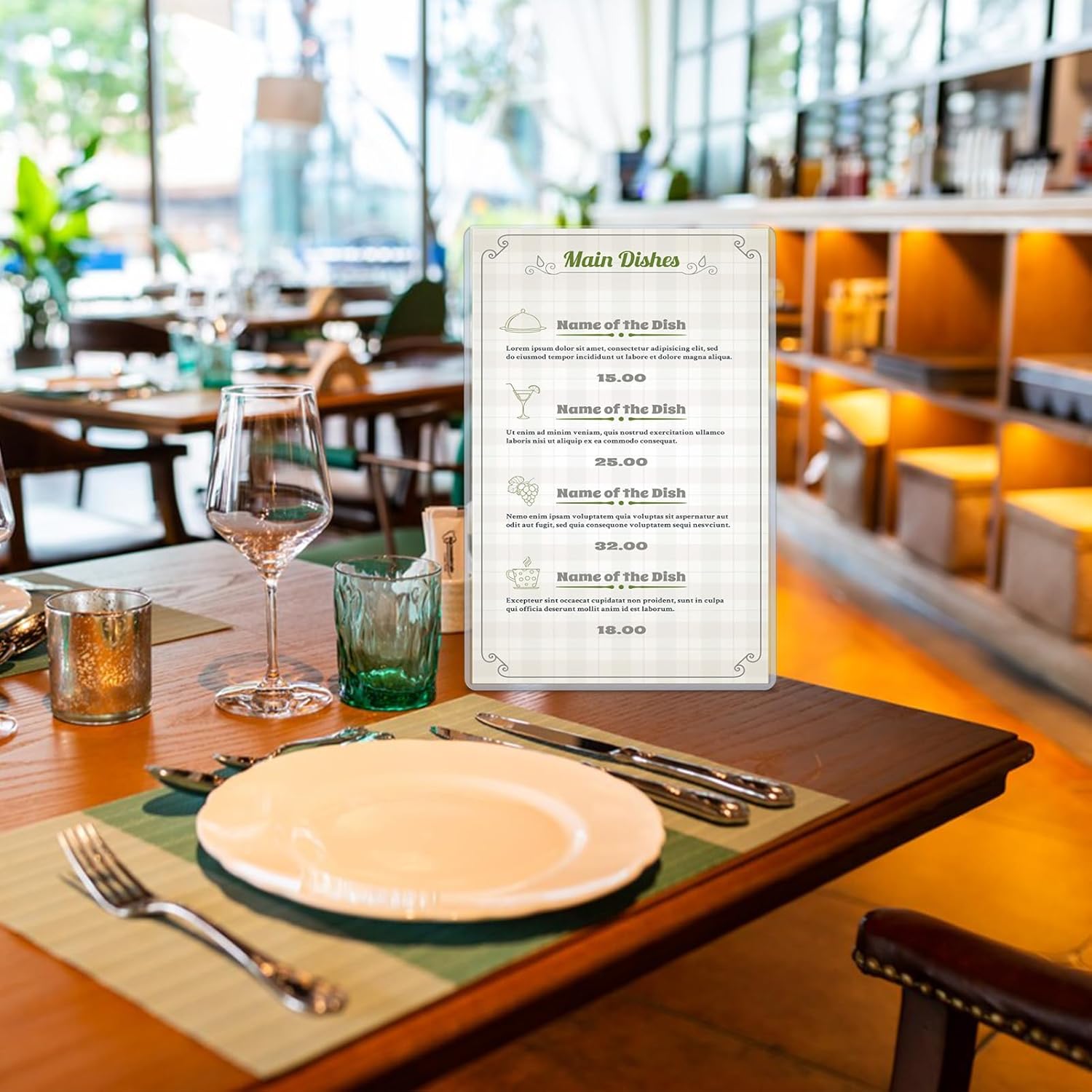 Rainmae 12 Pack 8.5" x 11" Rigid Print Protectors, Clear Waterproof Hard Plastic Page Sheet Protectors, Paper Sleeves Photo Plastic Sleeves Hard Document Birth Certificate Protector