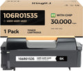 4600 4620 4622 Toner Cartridge Black 1-Pack High Capacity Replacement for Xerox 106R01535 Compatible with Xerox Phaser 4600 4620 4622 Laser Printer Copier Copy, 30,000 Pages Monochrome Ink