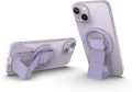 CLCKR for MagSafe Phone Grip for MagSafe Kickstand Compatible with Mag Safe Finger Loop, 3-in1 Phone Ring Holder Strap for Mag Safe iPhone 16/15/14/13/12 Series, Galaxy S25/S24/S23/S22, Pixel - Lilac