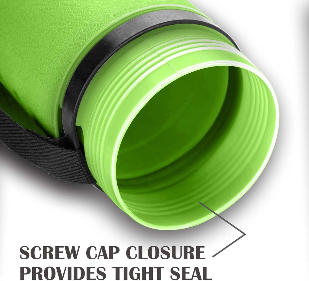 JJRING Green Poster Tube, 25" to 40" Extendable Poster Storage Holder Tube with Carrying Strap, Poster Carrying Case for Blueprints, Scrolls, Maps and Architect Papers