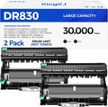 DR830 Drum Unit (Not Toner) 2-Pack Replacement for Brother DR-830 Imaging Drum Compatible for HL-L2460DW HL-L2405W HL-L2480DW MFC-L2820DW DCP-L2640DW MFC-L2900DW HL-L2400D HL-L2460DW XL Laser Printer