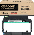 KingKJ 013R00691 B230 B225 B235 Drum Unit (Not Toner) Black 1-Pack High-Yield Replacement Compatible with Xerox B225 B235 B230 B225DNI B235DNI B230DNI Printer Imaging Drum Laser All-in-One Copier Copy