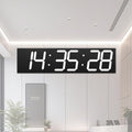 Large Digital Wall Clock 28" with GPS Auto-Sync, Remote Control & Timer, Wall-Mounted for Classroom, Office, Gym, Conference Room