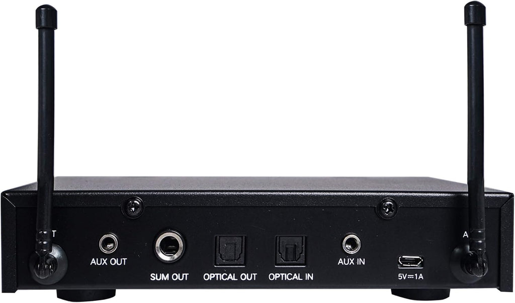 Sound Town 16 Channels Wireless Microphone Karaoke Mixer System with Optical (Toslink), AUX and 2 Handheld Microphones - Supports Smart TV, Home Theater, Sound Bar (SWM16-PRO)