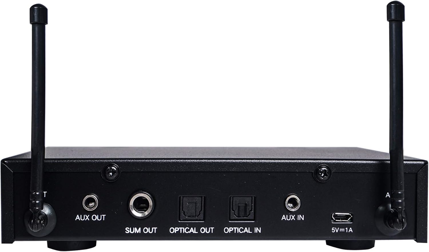 Sound Town 16 Channels Wireless Microphone Karaoke Mixer System with Optical (Toslink), AUX and 2 Handheld Microphones - Supports Smart TV, Home Theater, Sound Bar (SWM16-PRO)