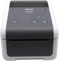 Brother TD4410D 4-inch Thermal Desktop Barcode and Label Printer, for Labels, Barcodes, Receipts and Tags, 203 dpi, 8 IPS, Standard USB and Serial, 6.1"x7.1"x8.8"