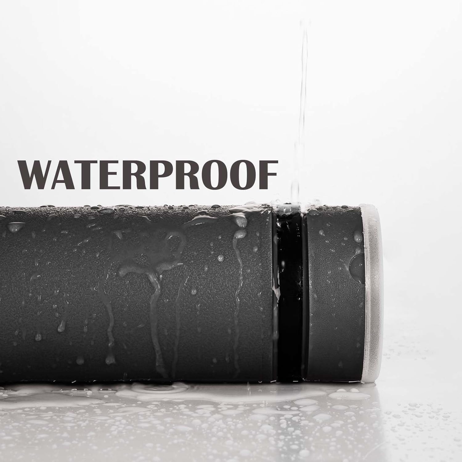 JJRING Black Poster Tube, 25" to 40" Extendable Poster Storage Holder Tube with Carrying Strap, Poster Carrying Case for Blueprints, Scrolls, Maps and Architect Papers