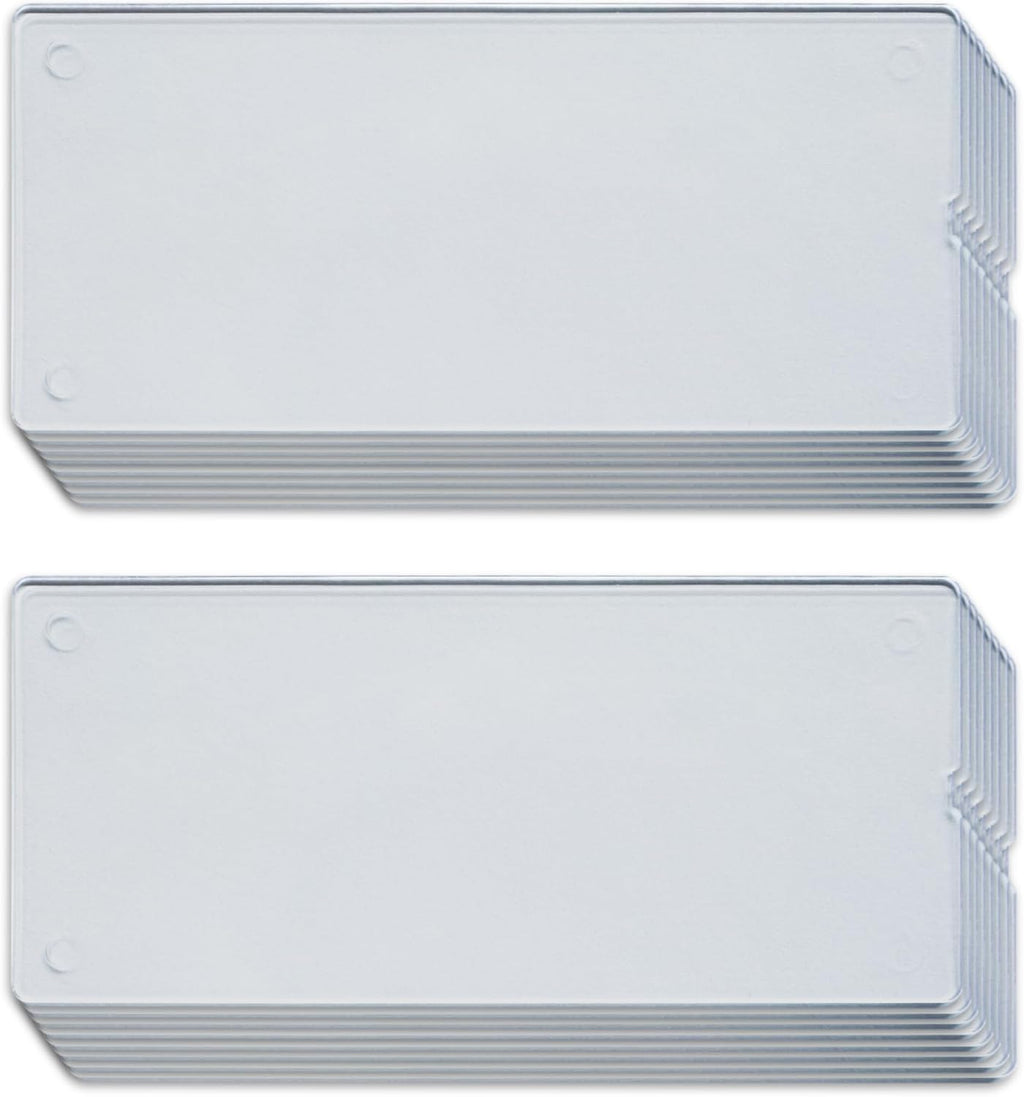 BLUE GINKGO 16 Dividers - Compatible with Medium 16-Drawer Storage Cabinet (16-Pack) - Clear