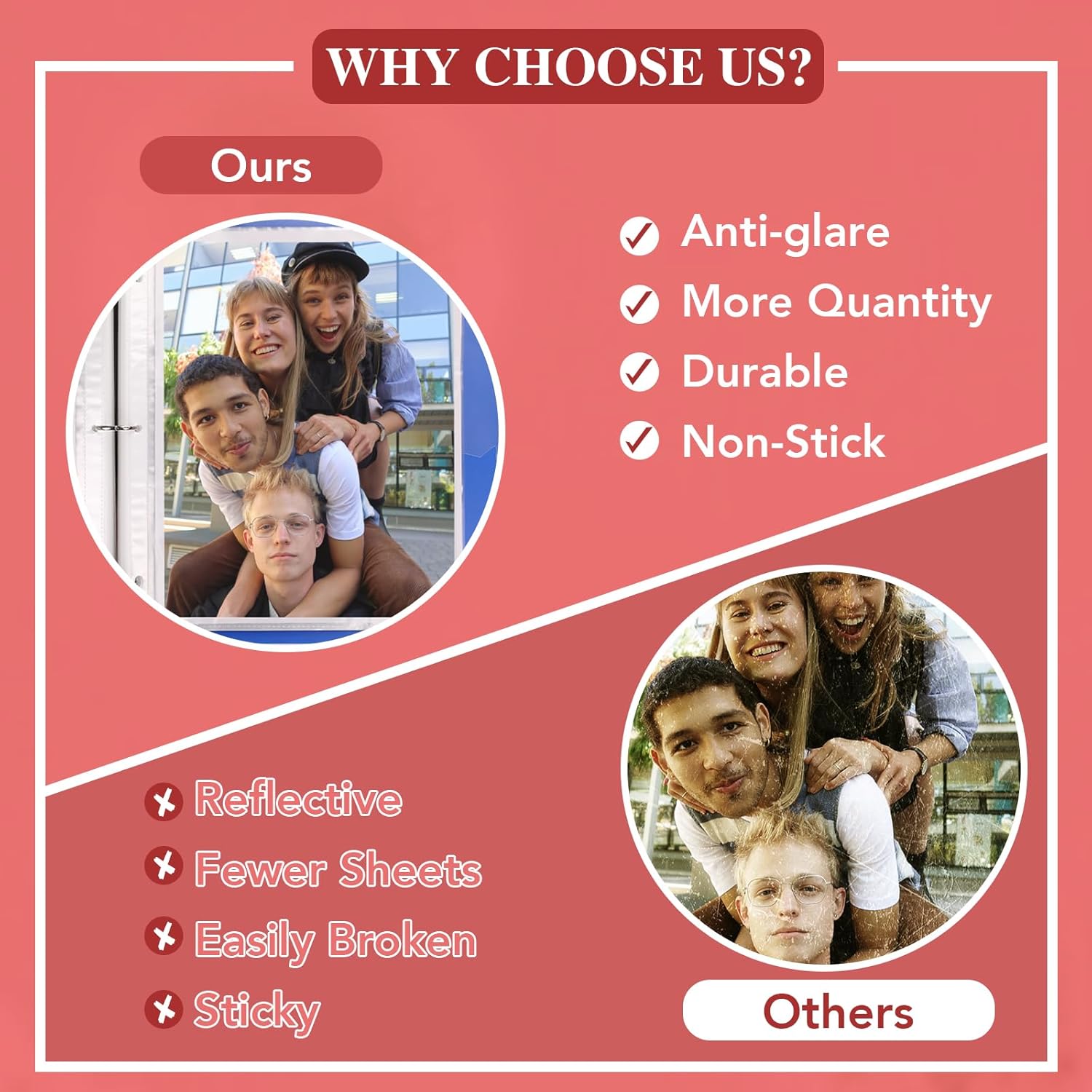 600 Pack Sheet Protectors 8.5 x 11 inch Clear Page Protectors for 3 Ring Binder, Plastic Sleeves for Papers, Document