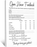 Marspark 150 Piece Real Estate Signs - Open House Supplies, Feedback Notepad, Questionnaire, Form for Agents & Brokers