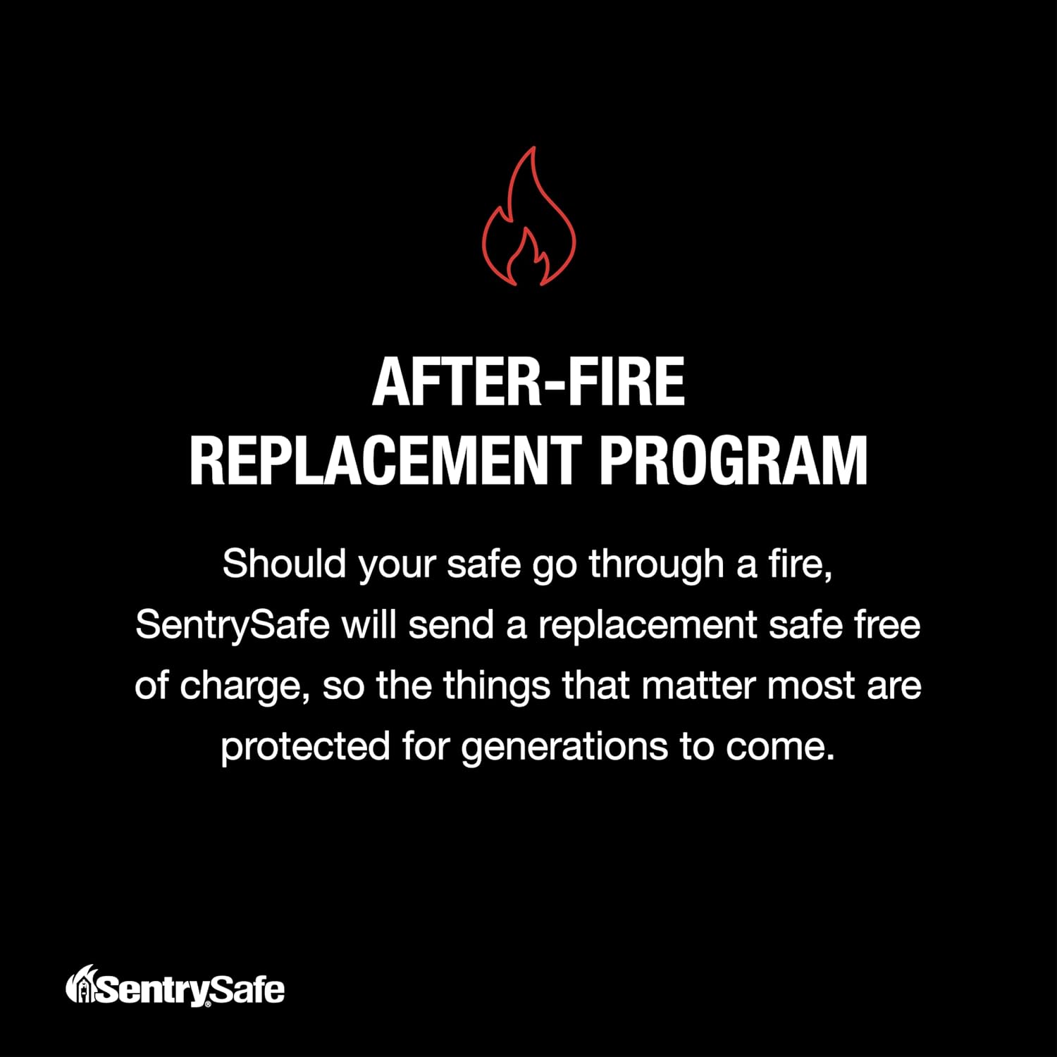 SentrySafe Fireproof Safe with Key Lock, Chest Lock Box for Home or Travel Secures Money, Documents, 0.18 Cubic Feet, 6.1 x 14.3 x 11.2 Inches, 1210