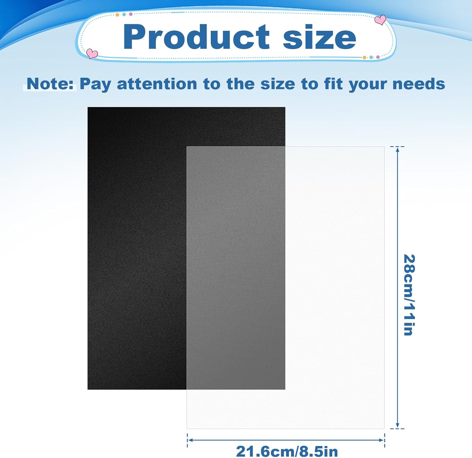 120 Pack Clear Binding Covers and Backs 8.5 X 11 Inches 12 Mil Sand-Textured Polycover, 10 Mil Presentation Binder Covers for Spiral Binding with Clear Front, Letter Size, Square Corners, Un-Punched