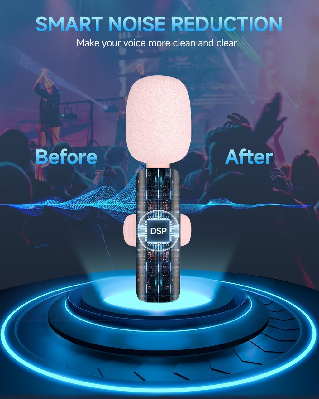 Professional Wireless Lavalier Microphone for iPhone iPad (for iPhone 14 and Below), Cordless Omnidirectional Clip Mic, Plug-Play Microphone for Interview Video Podcast Vlog YouTube