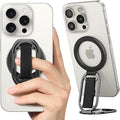 [2025 Newest] SUPERONE for MagSafe Phone Grip for MagSafe Kickstand Compatible with Mag Safe Finger Loop, 4-in-1 Phone Ring Holder Strap for Mag Safe iPhone 16/15/14/13/12 Series