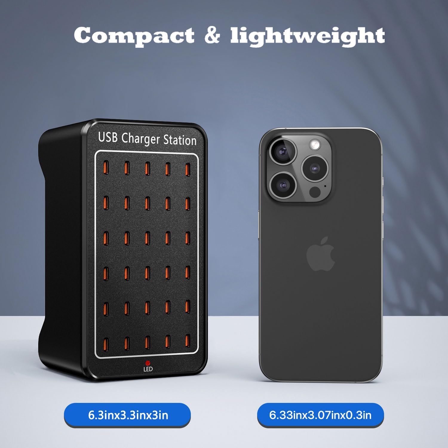 USB C Charger Station 150W, 30 Port USB Charger Block USB Charging Hub, Multiport USB C Charger Desktop Charger Compatible with iPhone 16/15/14/13/12/11, iPad, Tablets, Samsung GalaxyS23 S22,Phone